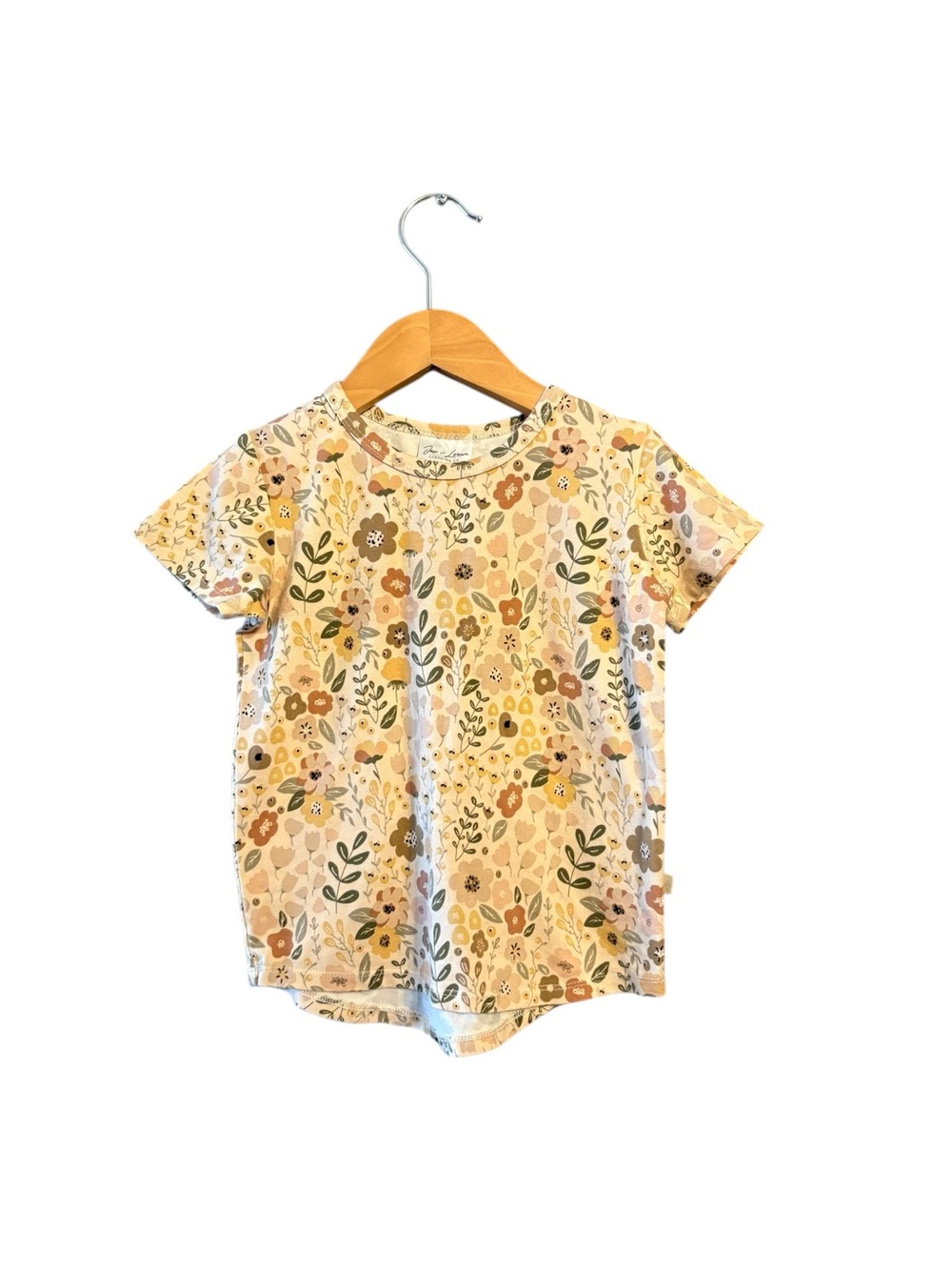 Floral Short Sleeve Tee - Neutral Multi